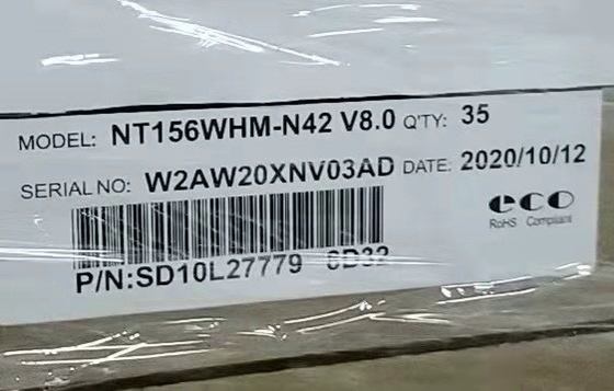 खरीदें 220cd/m2 औद्योगिक एलसीडी मॉनिटर 15.6 इंच IPS WLED 100PPI NT156WHM-N42 online manufacture