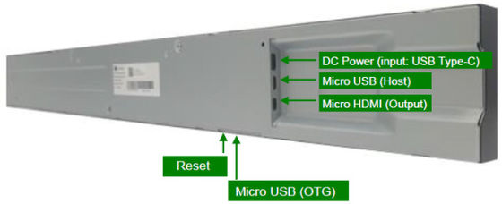 अच्छी कीमत एलजी 23.1 इंच खिंचाव एलसीडी डिस्प्ले 1920×158 रिज़ॉल्यूशन और डिजिटल साइनेज के लिए 700 सीडी/एम2 चमक के साथ ऑनलाइन