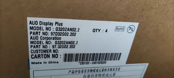 AUO मेडिकल इमेजिंग एलसीडी पैनल 32INCH 850CCD / M2 LCM 51P हाई लाइट 3840*2160पिक्सल 137PPI 30K घंटे कार्य जीवन