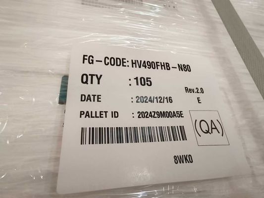 अच्छी कीमत BOE 49 इंच एलसीडी डिस्प्ले पैनल HV490FHB-N80 1920*1080 पिक्सल रिज़ॉल्यूशन 51पिन कनेक्टर और 500cd चमक के साथ ऑनलाइन