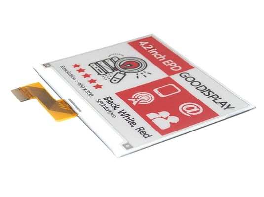 अच्छी कीमत 4इलेक्ट्रॉनिक शेल्फ लेबल के लिए 10s फास्ट रिफ्रेश और आंशिक अद्यतन के साथ.2 इंच 3-रंग ई स्याही डिस्प्ले ऑनलाइन