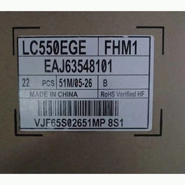 LC550EGE FHM1 बड़े फ्लैट स्क्रीन मॉनिटर, 16.7M रंग लचीला एलईडी स्क्रीन