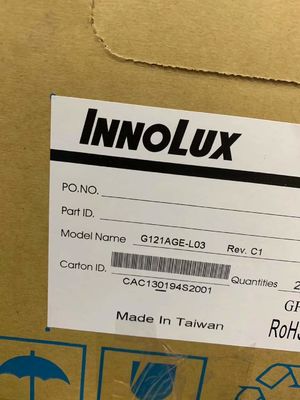 अच्छी कीमत 20 पिन कनेक्टर इंडस्ट्रियल मॉनिटर डिस्प्ले 12.1'' 800*600 पिक्सल Innoux G121AGE-L03 ऑनलाइन