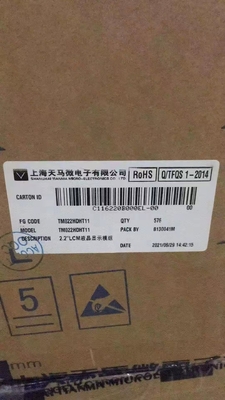 2.2 इंच पीडीए एलसीडी मॉड्यूल TM022HDHT11 240×320 180PPI 39 पिन SPI आरजीबी